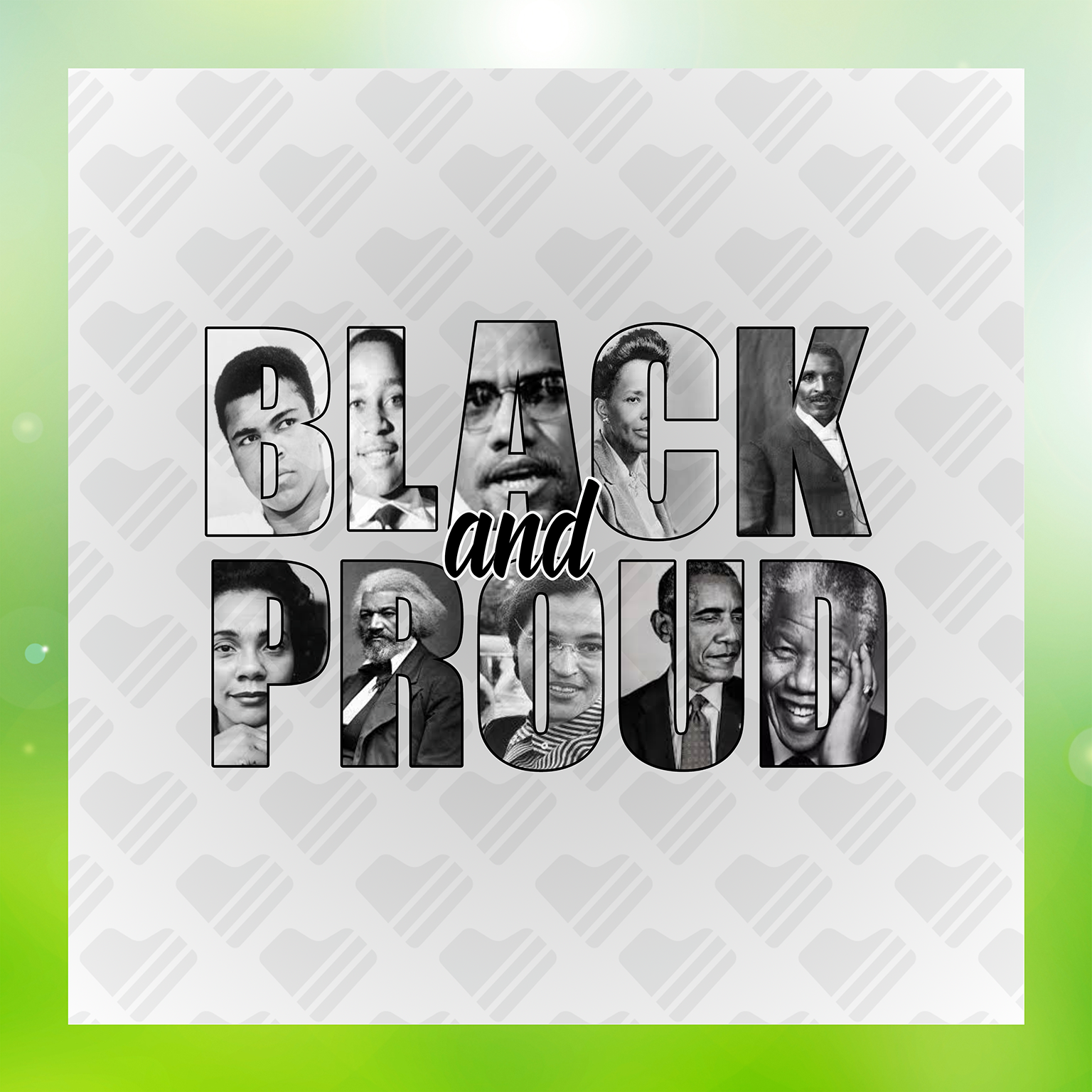 Black And Proud Transfer