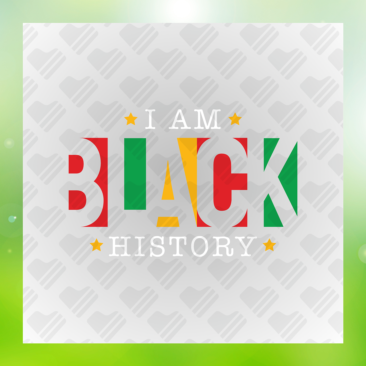 I Am Black History Transfer