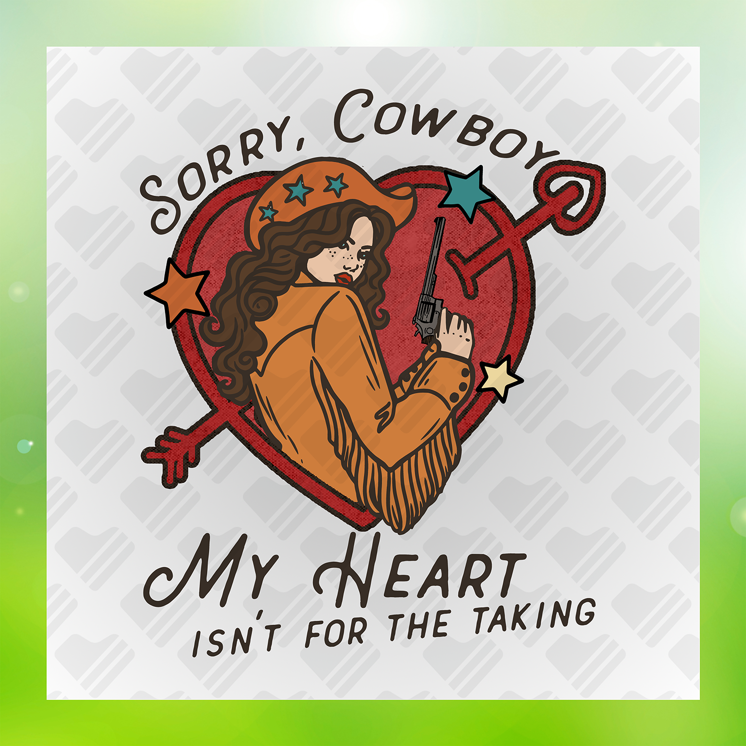 Sorry, Cowboy My Heart Isn't For The Taking Transfer