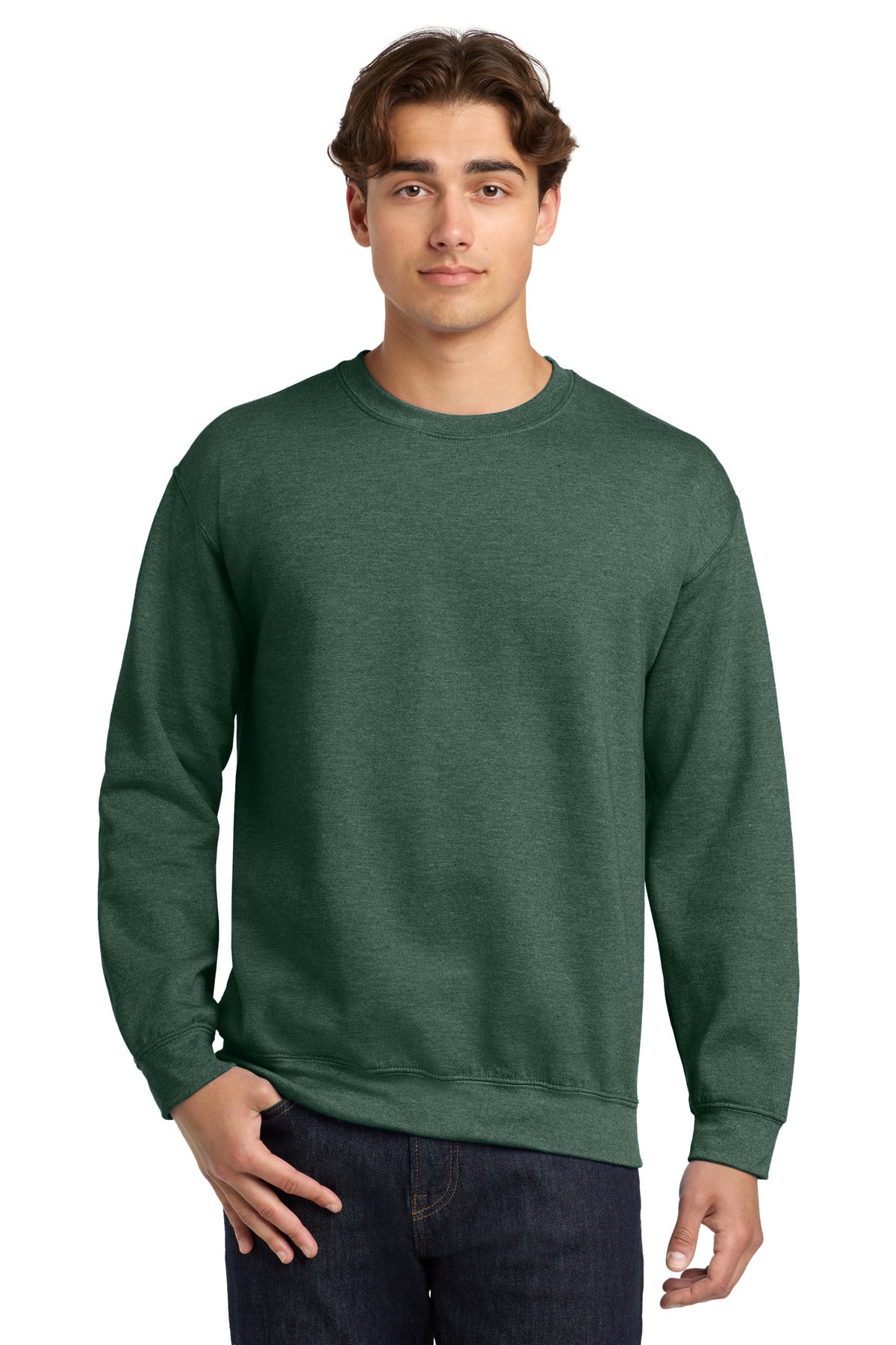 18000 Heathersportdarkgreen Model Front