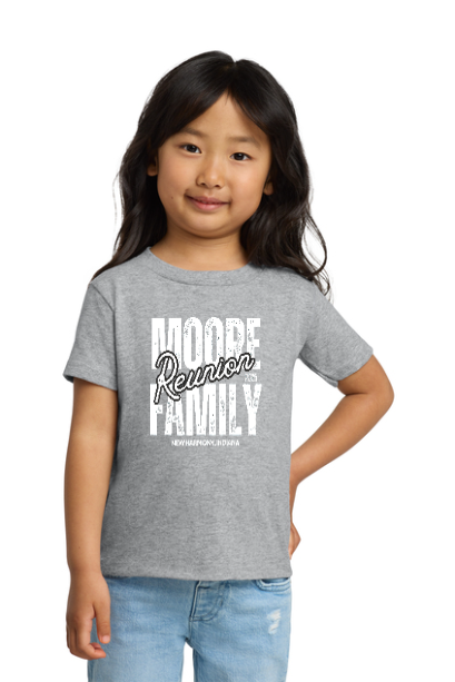 Moore Family Reunion Grey Toddler Shirt