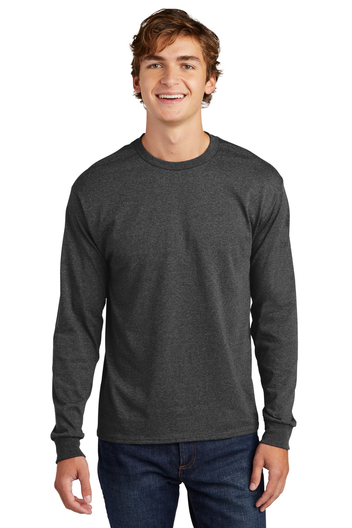 5286 Charcoalheather Model Front