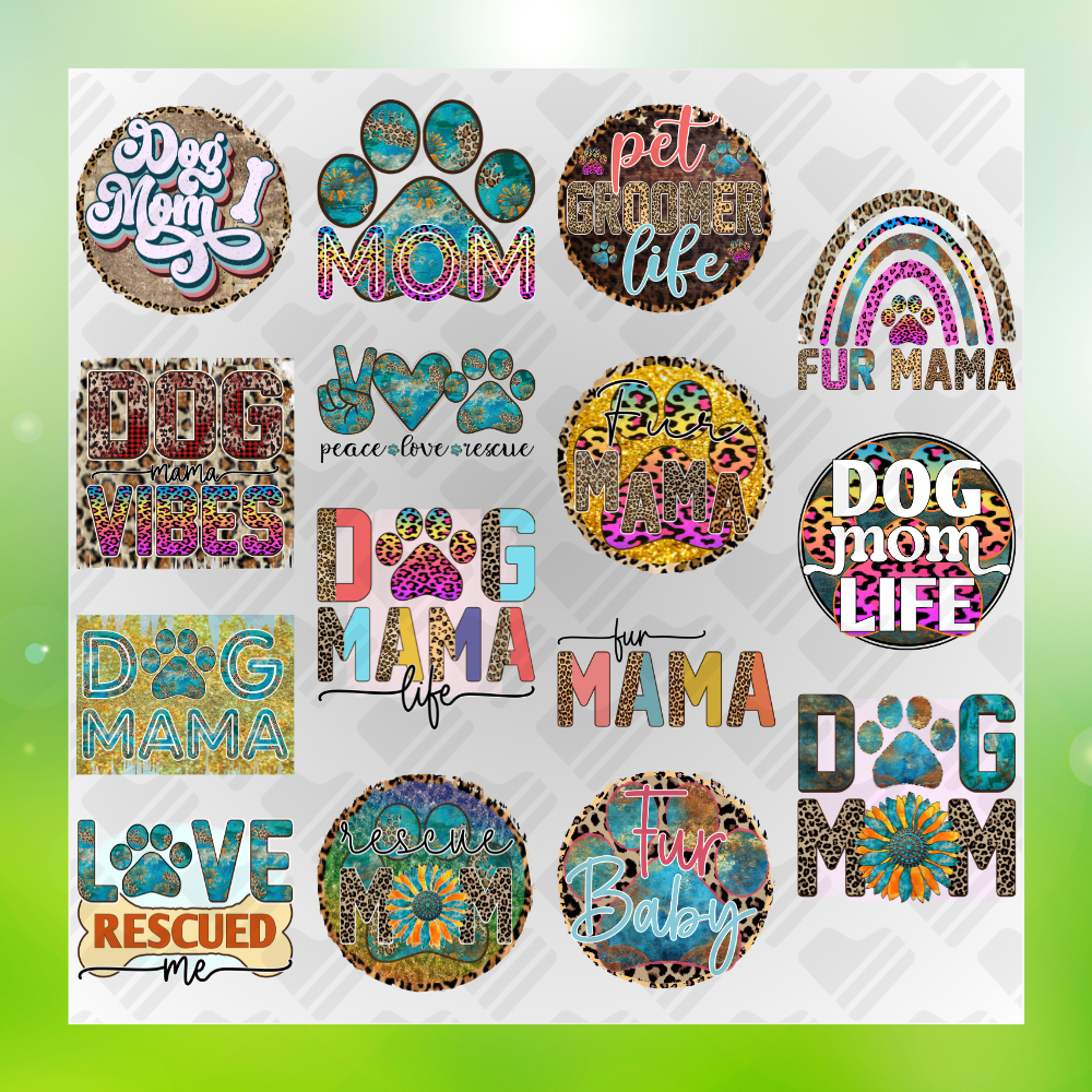 Dog Bundle Dog Lover My Fur Babies Transfer
