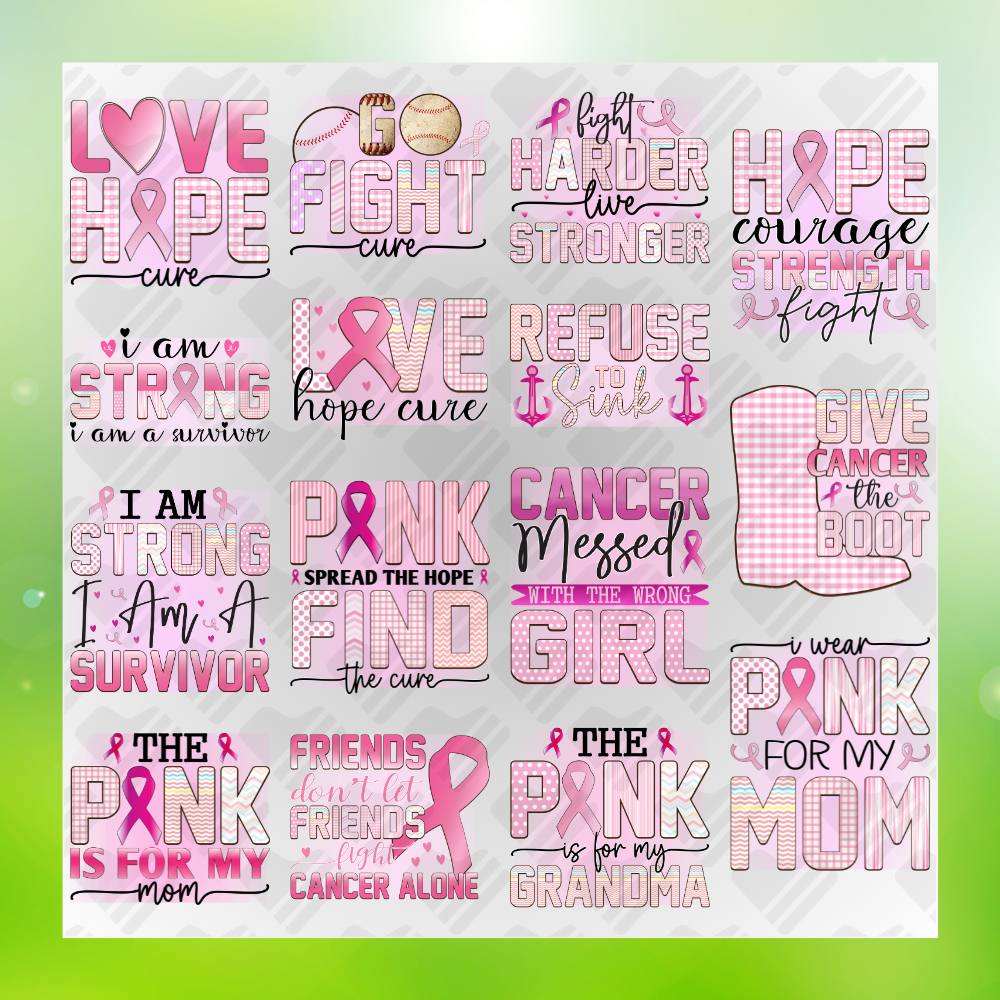 Breast Cancer Bundle Fight the Cancer Transfer