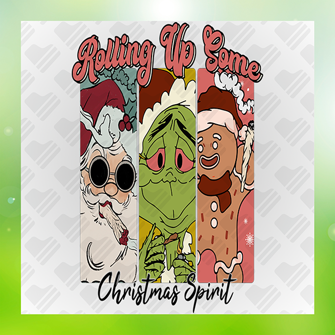 Rollin Up Some Xmas v2 Sticker