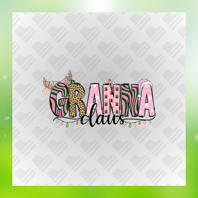 Granna Claus Sticker