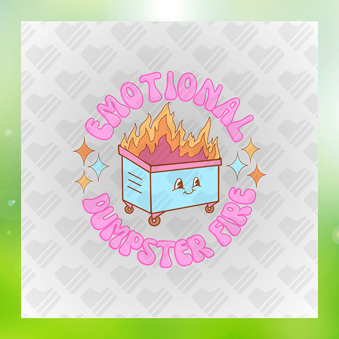 Dumpster Video Sticker