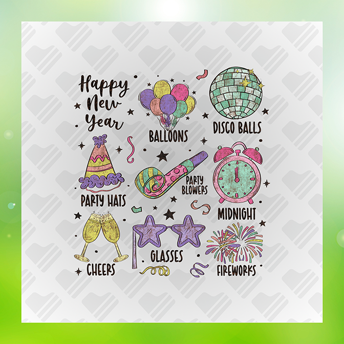 Happy New Year Ver.2 Sticker