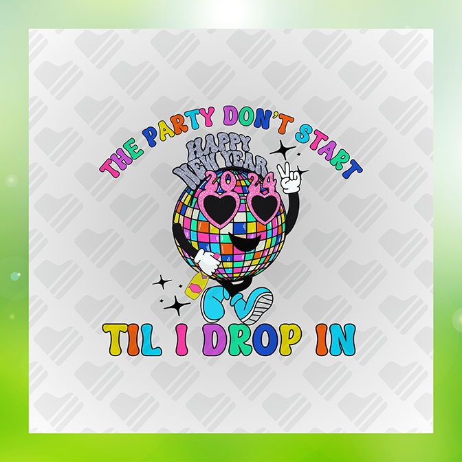 Till I Drop In Sticker