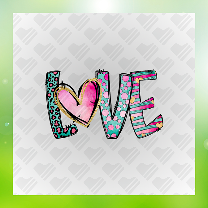Love v7 Sticker
