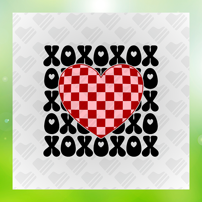 Xoxo Heart Ver.2 Sticker