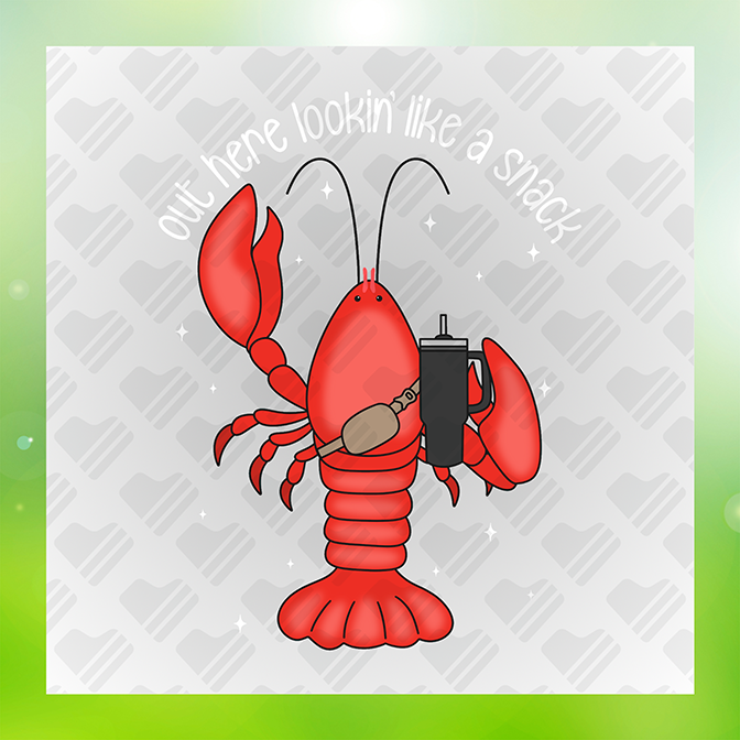 Out Here Lookin Like Snack Ver.2 Sticker