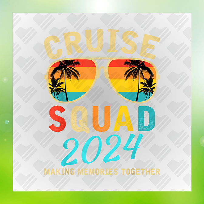 Cruise Squad 2024 Sticker