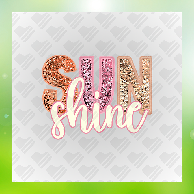 Glitter LookNo Mesun Shine Sticker