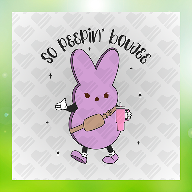 So Peepin Boujee Ver.3 Sticker