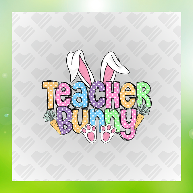 Teacher Bunny Ver.2 Sticker