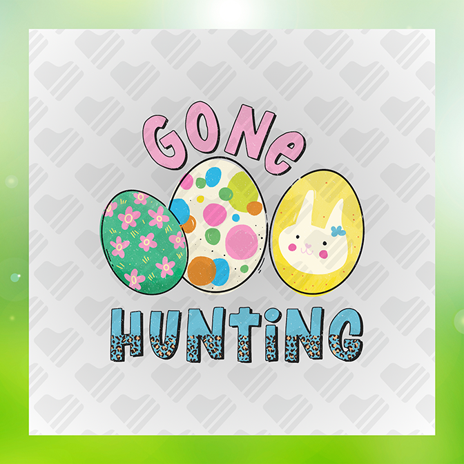 Gone Hunting Sticker