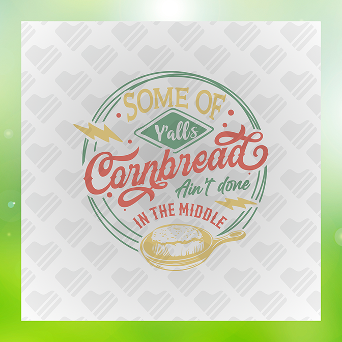 Some Of Y'alls Corn Bread Sticker