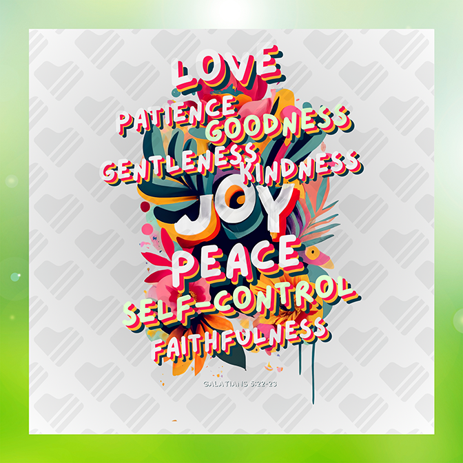 The Fruit of the Spirit Sticker