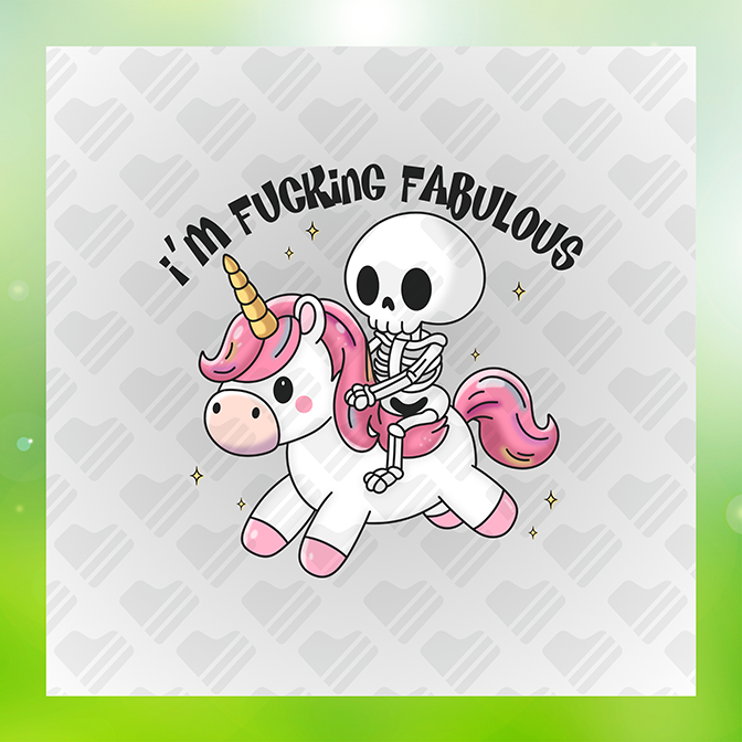 I'm Fucking Fabolous Sticker