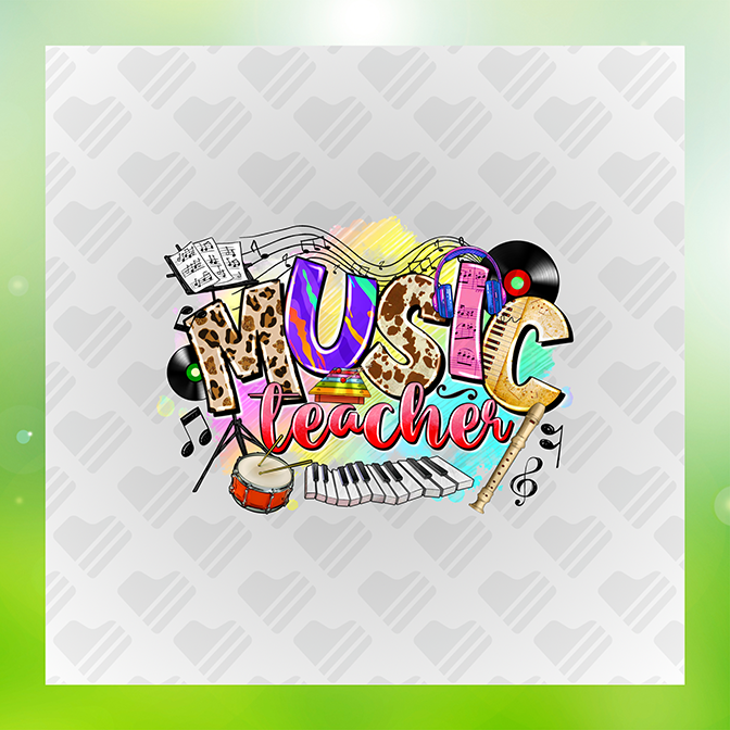 Music Teacher Ver.2 Sticker