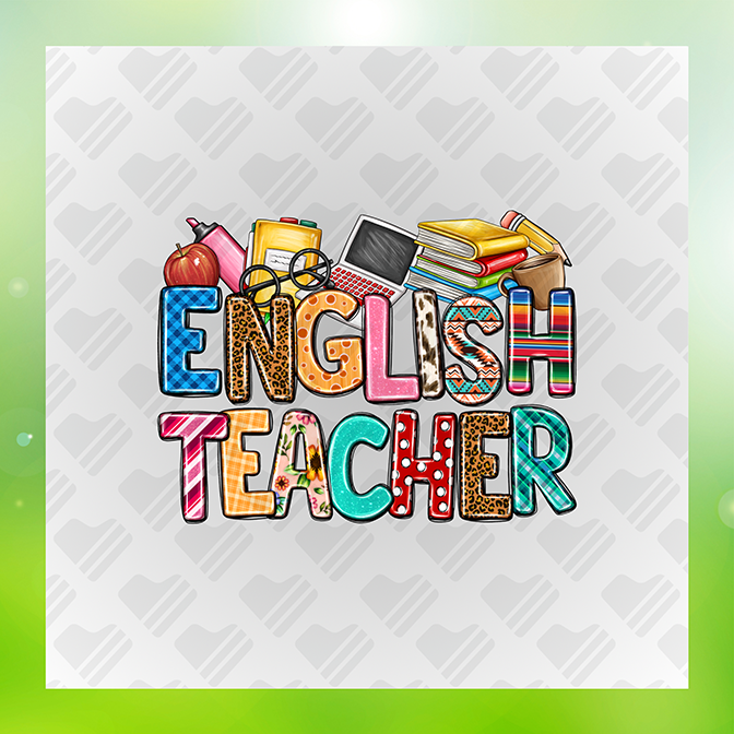English Teacher Sticker