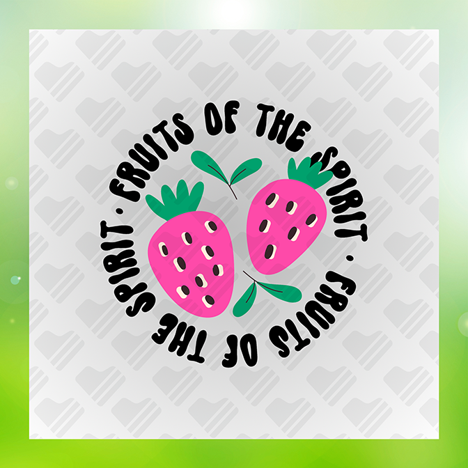Fruit of The Spirit v2 Sticker