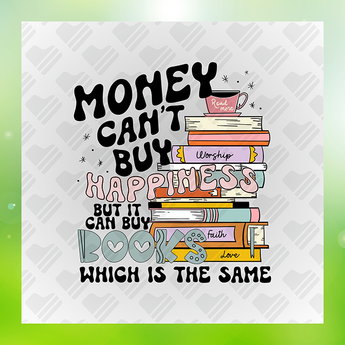 Money Can't Buy Happines Sticker