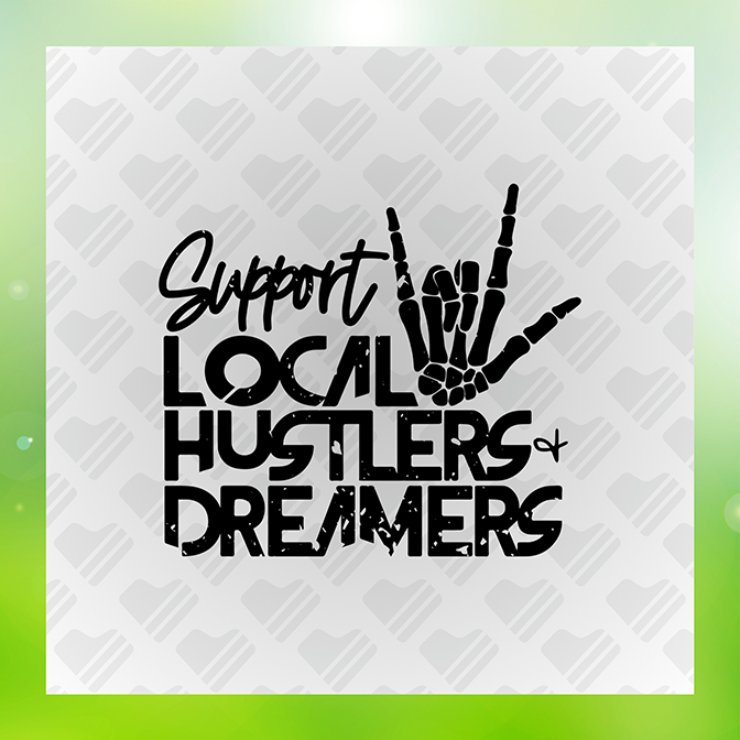 Local Hustlers Dreamer Sticker
