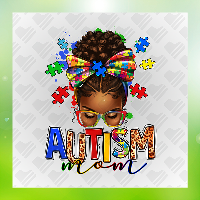 Autism Mom Ver.2 Sticker