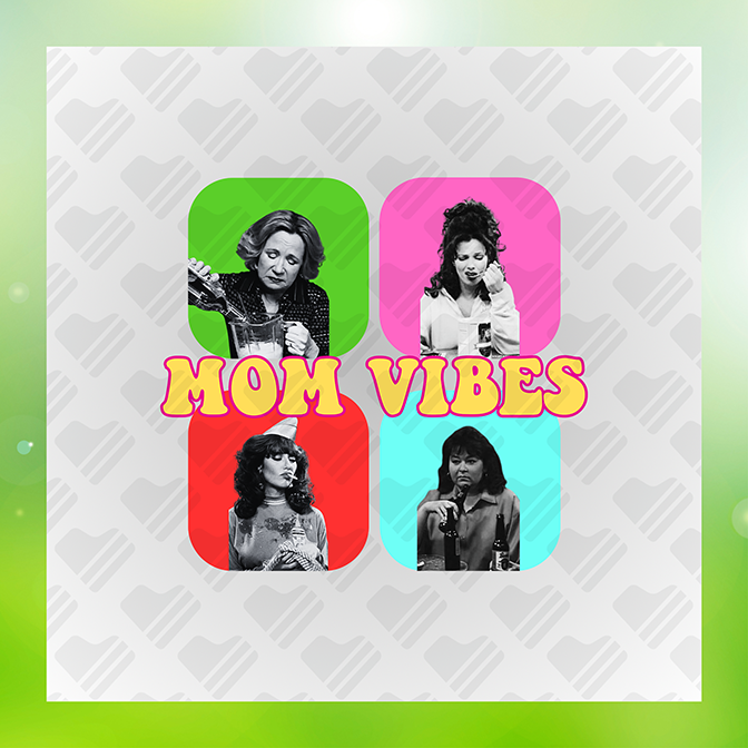 The Mom Vibe Sticker