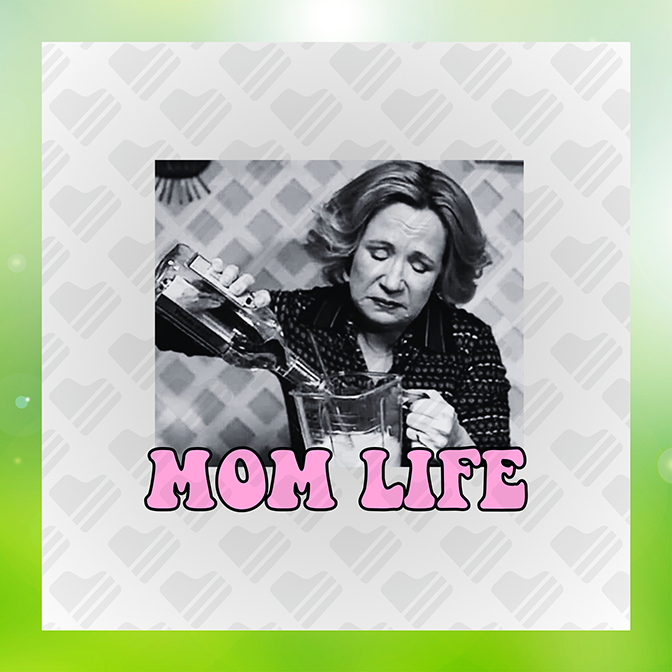 Mom Life Sticker