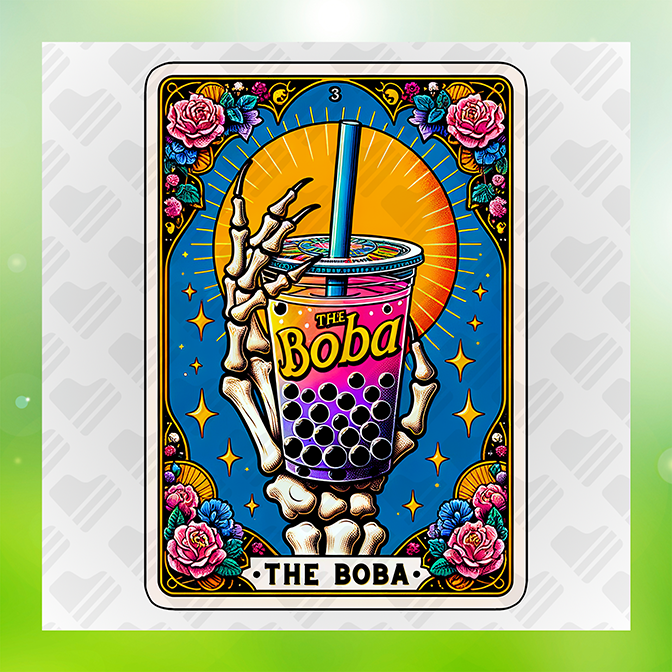 The Boba Sticker