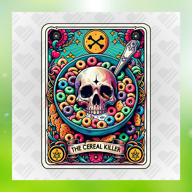 The Cereal Killer Sticker