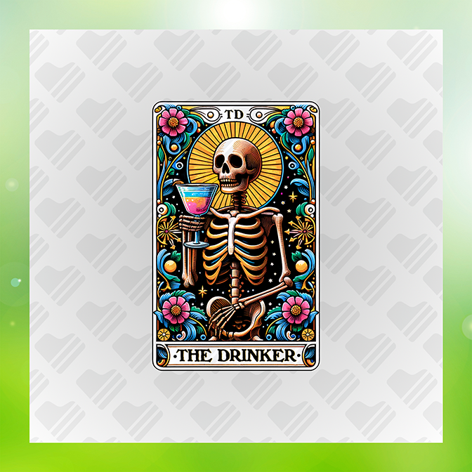 The Drinker Sticker