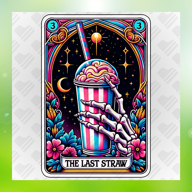 The Last Straw Sticker