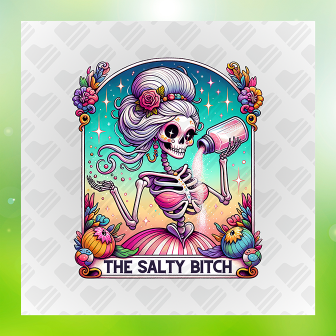 The Salty Bitch Ver.2 Sticker