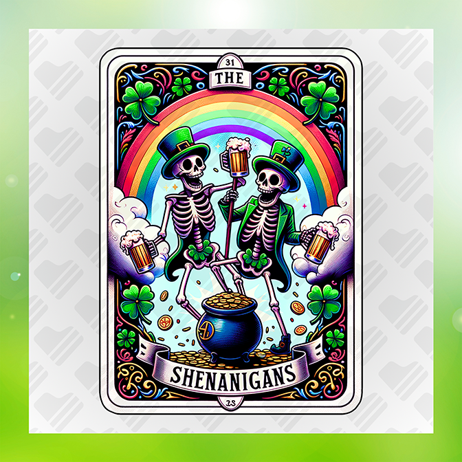 Shenanigan Sticker – One Heart Apparel