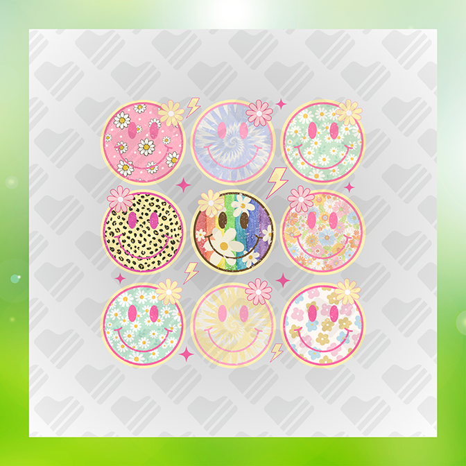 Emojis Flower Sticker