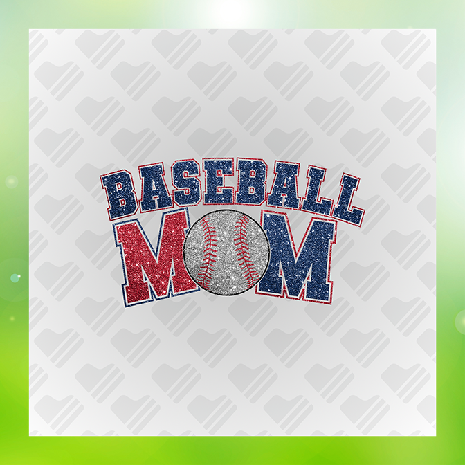 Baseball Mom v2 Sticker