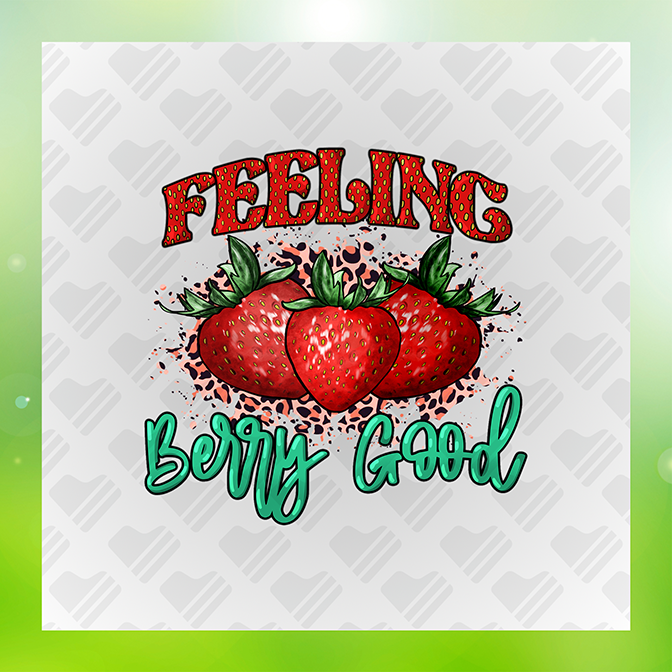 Feeling Berry Good Sticker