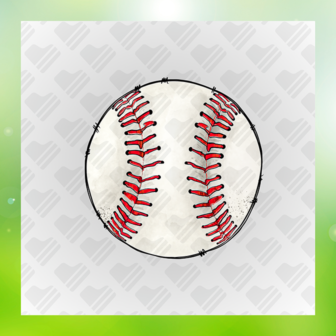 Baseball Sticker