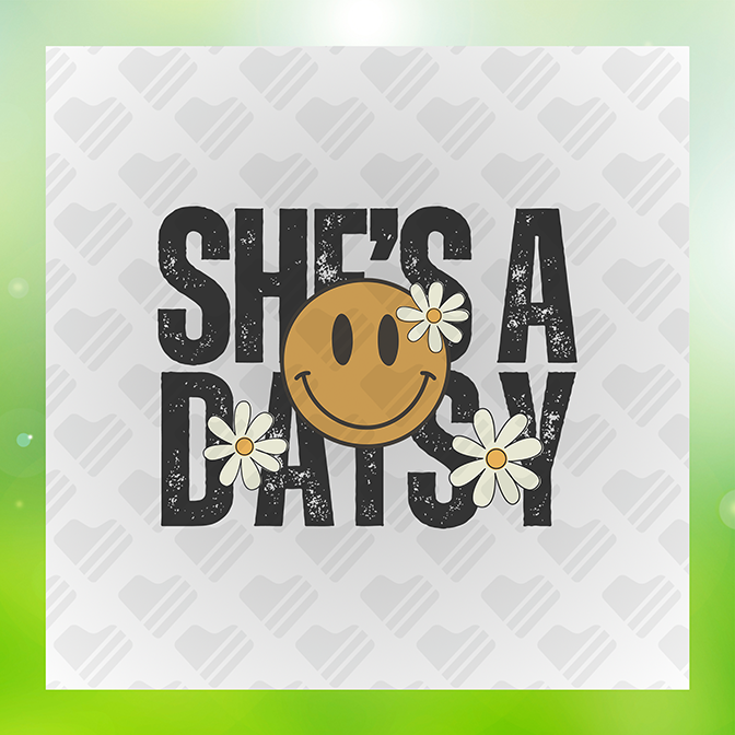 She's A Daisy Sticker