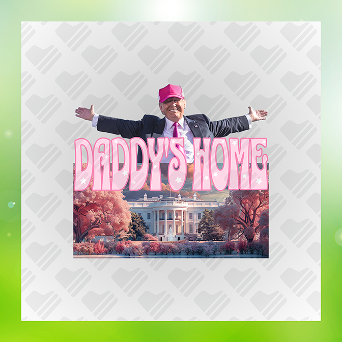 Daddy's Home Sticker
