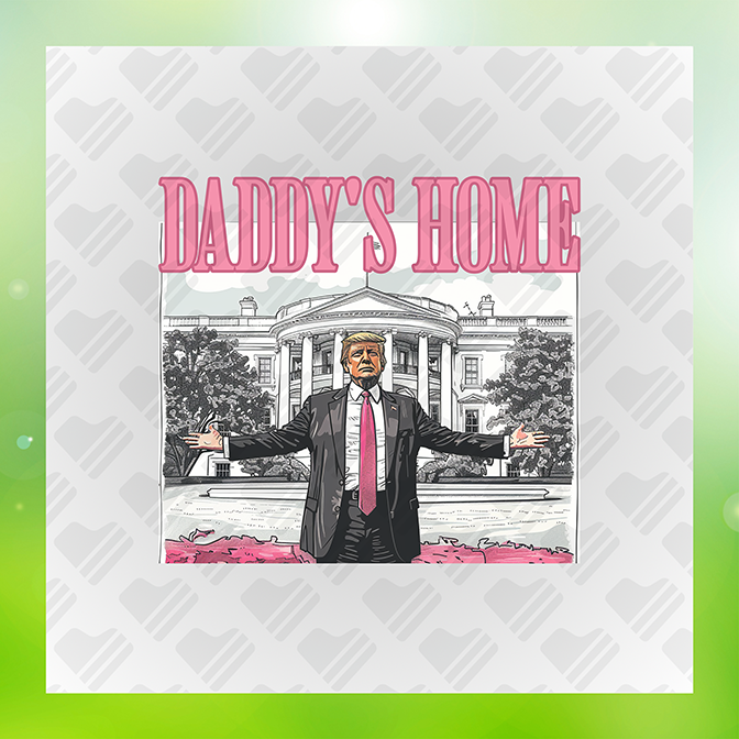Daddy's Home Donald Sticker