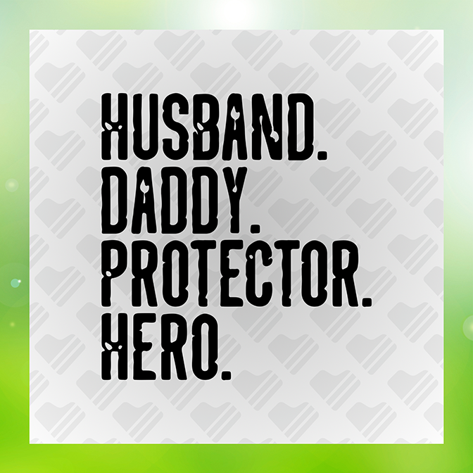 Husband Daddy Father's Day Sticker
