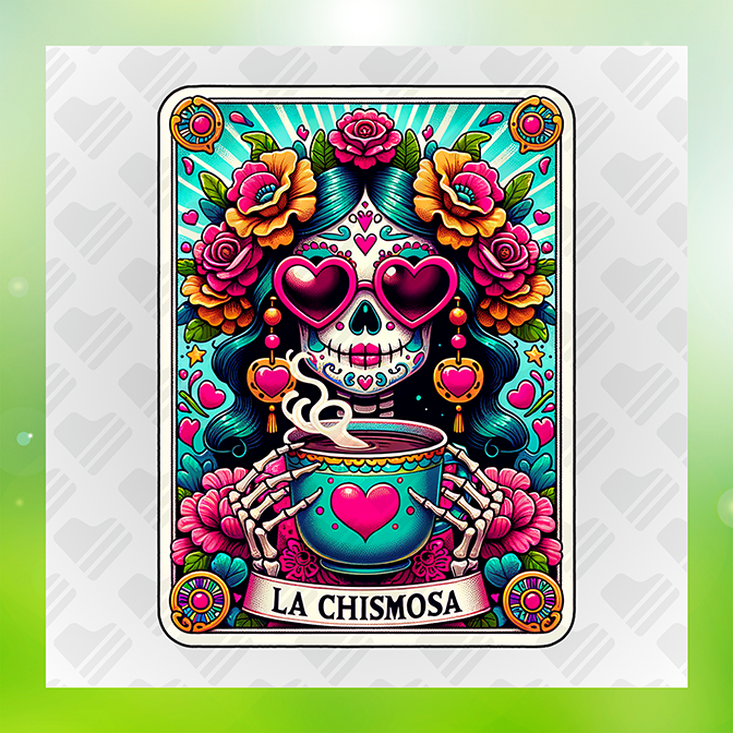 La Chismosa Sticker