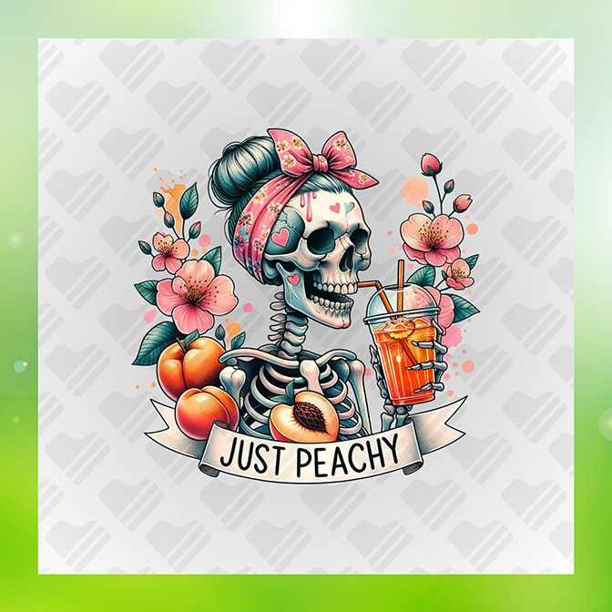 Just Peachy v2 Sticker