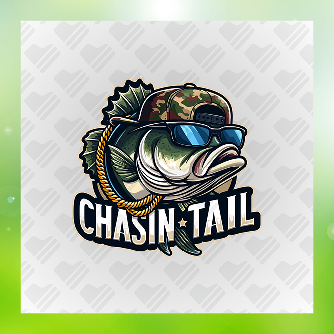 Chasin Tail Fishing Sticker