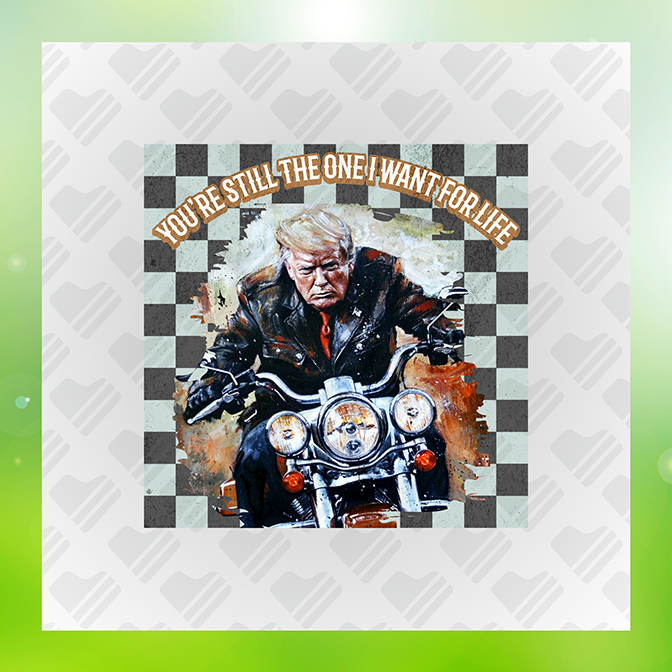 Still The One I Want For Life Trump Sticker